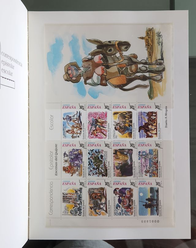 AÑO 1998 completo de Sellos OBLITERADOS o MUESTRA