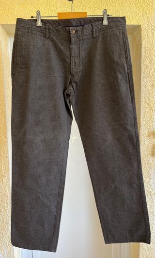 Pantalón Massimo Dutti Gris Pinza