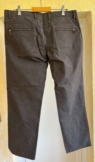 Pantalón Massimo Dutti Gris Pinza