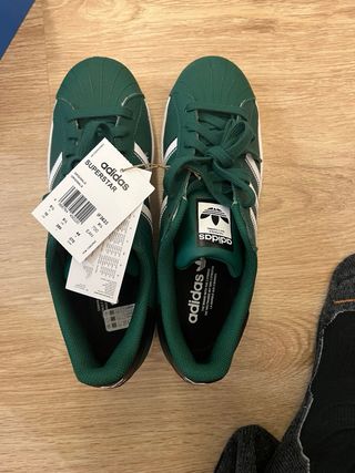 Adidas Superstar Verde/Blanco