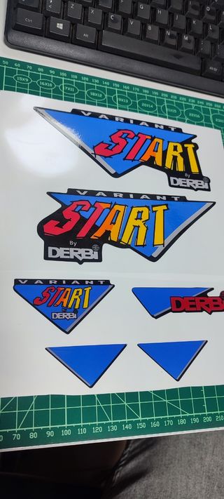 Kit Vinilos Derbi Variant Start
