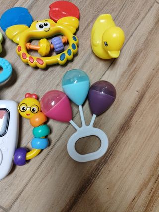 Lote juguetes bebé