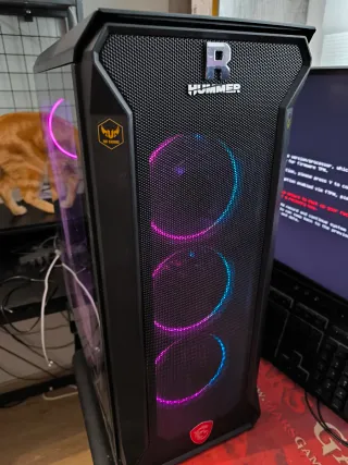 PC alta gama gaming RTX3080 32GB RAM Ryzen 7 5800x