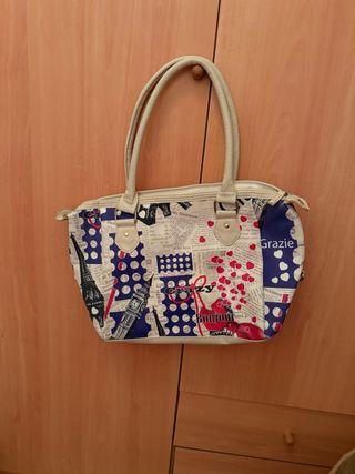 Bolso de mujer grande estampado