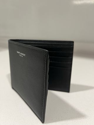 Cartera Saint Laurent Paris East/West piel negra.