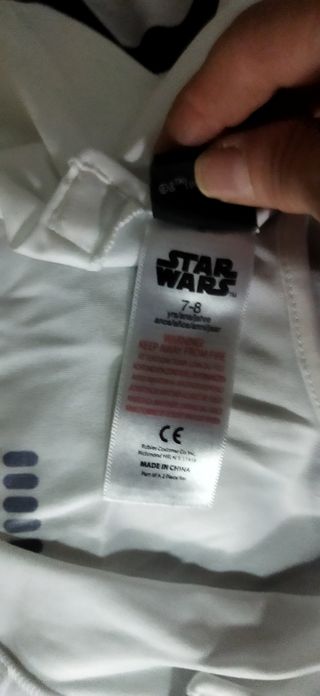 Disfraz niño Talla 7-8 años Start world