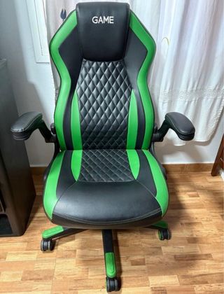 Silla Gamer GAME Negra y Verde
