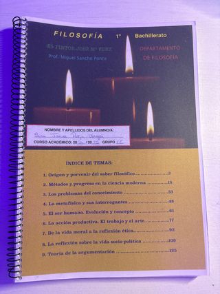 libro de filosofía 1 bachillerato