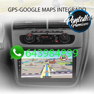  Radio Pantalla CARPLAY GPS USB para Seat Altea