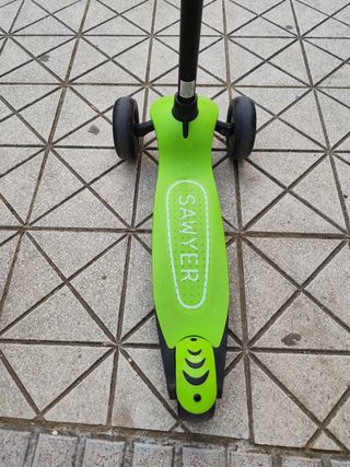 Patinete Sawyer Verde 3 Ruedas