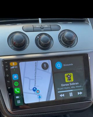  Radio Pantalla CARPLAY GPS USB para Seat Altea