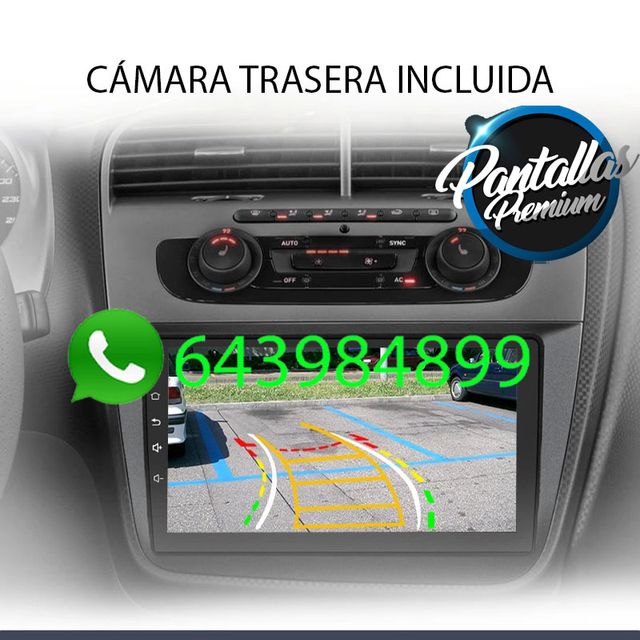 Radio Pantalla CARPLAY GPS USB para Seat Altea