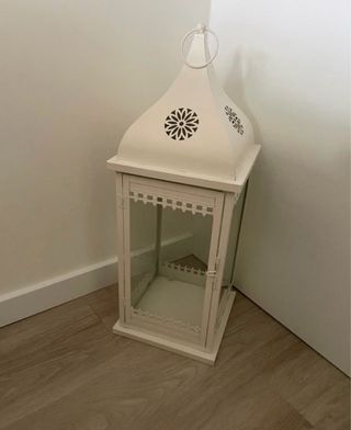 Lanterna de vela decorativa