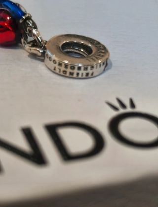 Pandora Charm Spiderman abalorio incluye la caja 