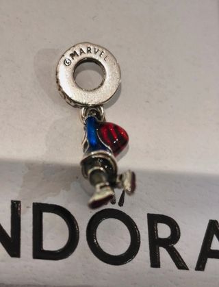Pandora Charm Spiderman abalorio incluye la caja 