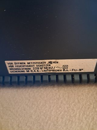 Radio Vintage CGE Nera