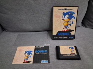 Videojuego Sonic Megadrive
