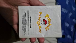 Pokémon Pinball 1° gen con manual (ed. Japonesa)