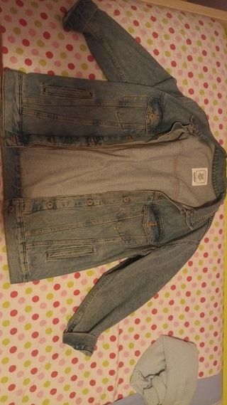 Chaqueta vaquera Pull&Bear azul