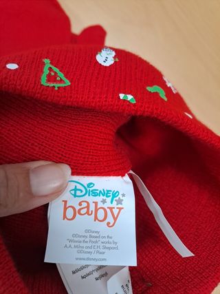 Cappellino e guanti Disney Baby Natale