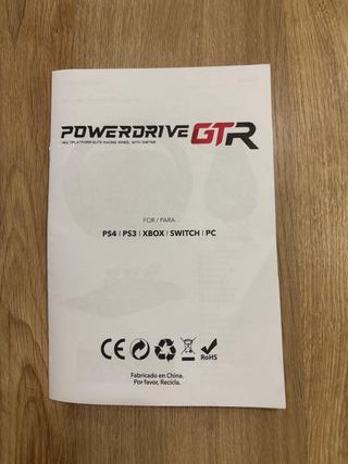 Volante GTR POWERDRIVE como nuevo 60€