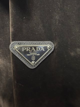 Chaqueta Prada Terciopelo Marrón Blouson Original