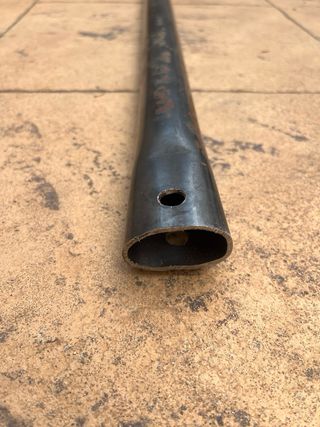 Barra horizontal piscina desmontable. Artesanal