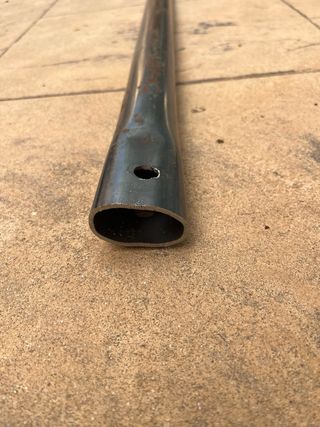 Barra horizontal piscina desmontable. Artesanal