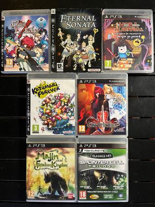 Juegos PS3 40€/unidad