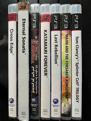 Juegos PS3 40€/unidad