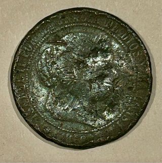 5 céntimos 1868 España