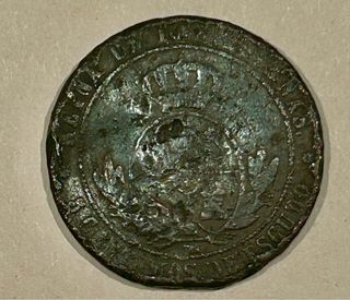 5 céntimos 1868 España
