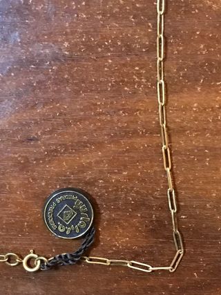 Cadena Chapada Oro 70cm Yustam + Regalo