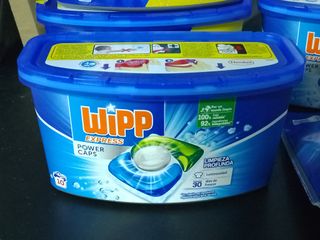 Lote Cápsulas Detergente Dixan y Wipp Power Caps