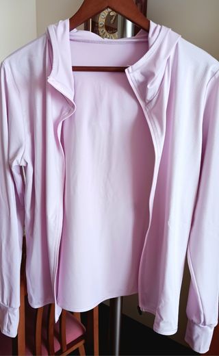 Sudadera yoga mujer rosa