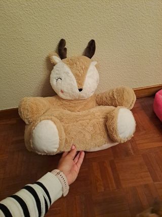 Butaca infantil reno para mascotas
