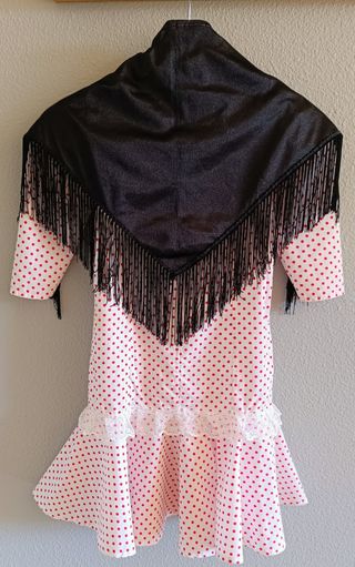 Traje de Chulapa.
Talla 1 a 3 años.
