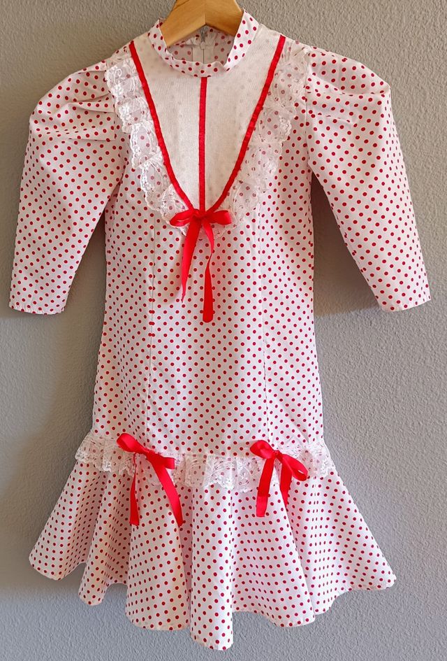 Traje de Chulapa.
Talla 1 a 3 años.