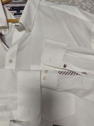 Camisa Tommy Hilfiger Blanca Talla XL