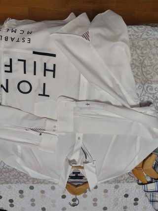 Camisa Tommy Hilfiger Blanca Talla XL