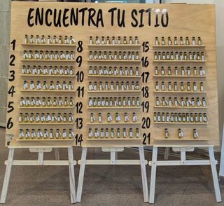 Seating plan boda