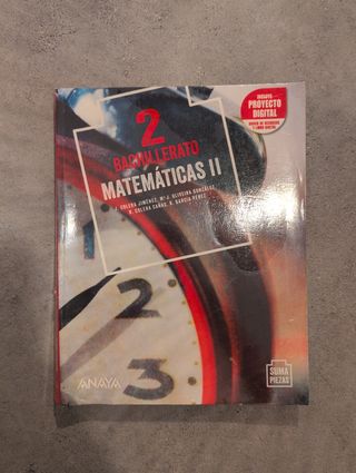 Matemáticas II.