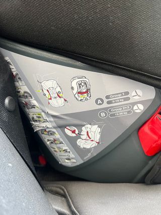 Silla coche Britax Römer Grupo 1-2-3