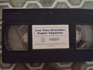 7 películas VHS de Dragon ball