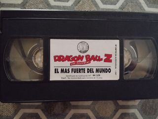 7 películas VHS de Dragon ball
