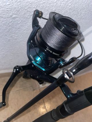 Caña de pesca para siluro