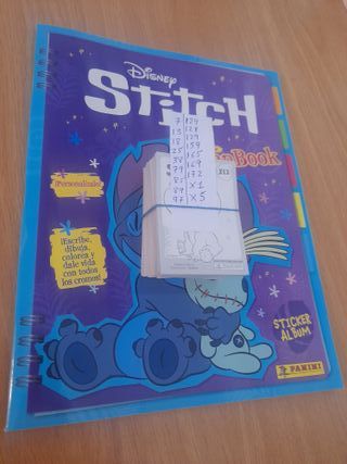 174 CROMOS DISNEY STITCH + 250 de fútbol para Lara