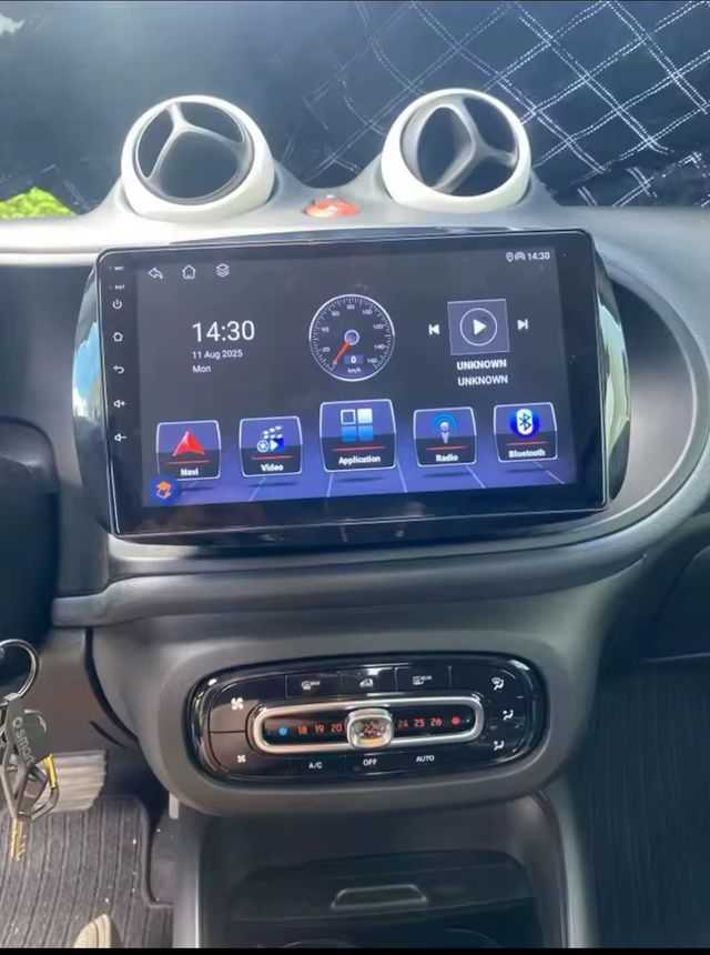 Radio Pantalla CARPLAY para Mercedes Benz Smart