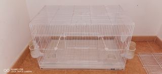 Jaula desmontable 76x46x45 cm