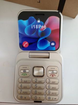 Mini Teléfono Plegable i18Pro Doble SIM 2G